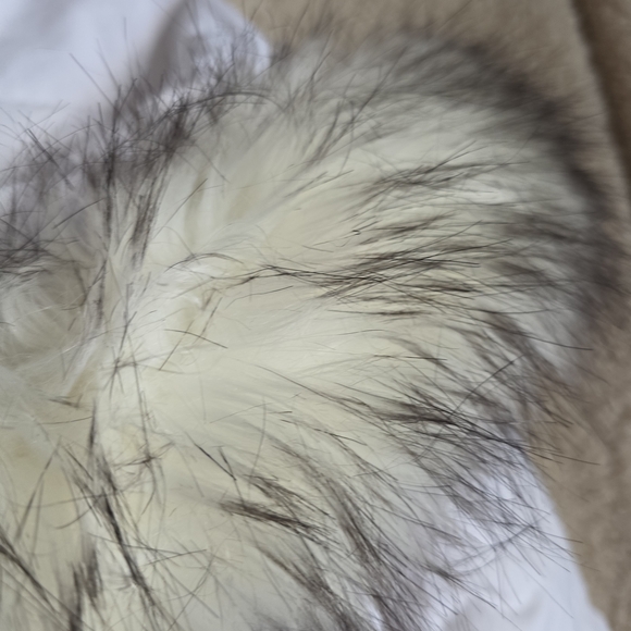 Women's White Quilted Jacket - Picture 6 of 7